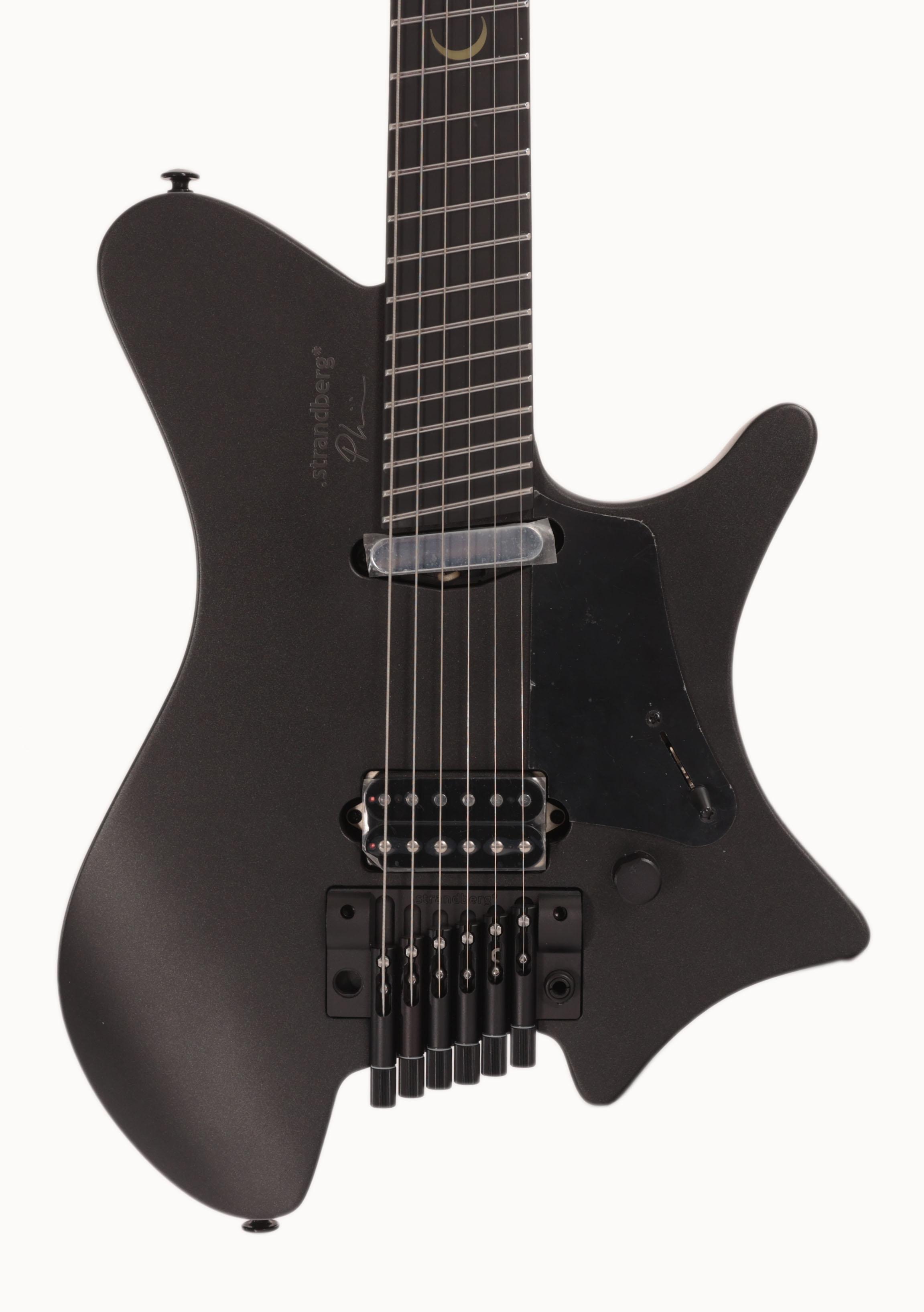 ギター Strandberg Salen Plini Edition Sälen NX 6 Tremolo Plini Edition Black | .strandberg* Guitars
